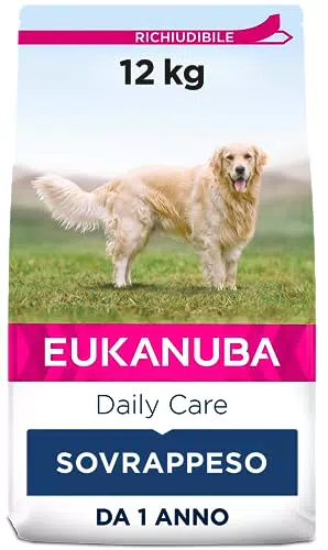 Eukanuba Daily Care Alimento Secco per Cani Adulti in Sovrappeso e Sterilizzati