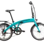 F.lli Schiano Galaxy 20 E-Bike Bicicletta Elettrica Pieghevole per Adulti con Motore 250w e Batteria al Litio 36V 10.4Ah estraibile
