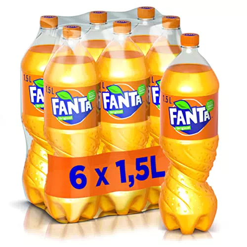 Fanta Original Gusto di Arancia 6 Bottiglie da 1.5 L