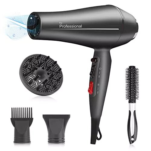 Faszin 2400w Asciugacapelli Professionali Ionico, Phone Capelli Ioni con Diffusore