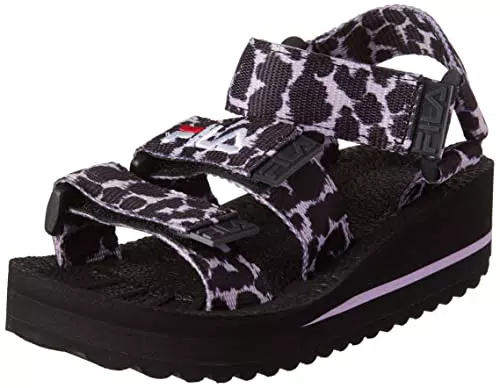 Fila Tomaia Kids, Sandali Bambine E Ragazze, Fair Orchid Leopard