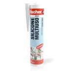 Fischer Silicone Acetico Multiuso Bianco SAM 280 ml