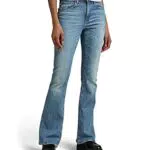 G-STAR RAW 3301 Flare Jeans Donna ,Blu