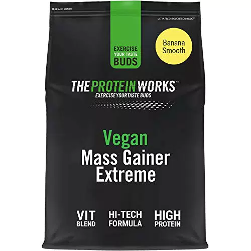 Gainer Vegano Extreme, Crema Alla Vaniglia, Proteine In Polvere Ipercaloriche