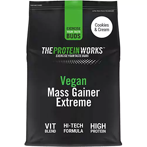 Gainer Vegano Extreme, Crema Alla Vaniglia, Proteine In Polvere Ipercaloriche
