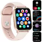 Gardien Smartwatch, Chiamate Bluetooth Orologio Fitness Uomo Donna 1.83 Smart Watch con Contapassi Cardiofrequenzimetro SpO2 Impermeabil IP68 per Android iOS