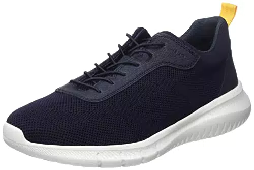 Geox U Monreale, Scarpe da Ginnastica Uomo, Blu Navy