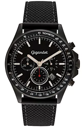 Gigandet Volante Orologio Uomo Cronografo Analogico Quarzo Nero G3-009