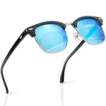 GOGELAS Semi Rimless Occhiali da Sole per Uomini Donne UV400 Protezione Classico Occhiali Da Sole Moda Uomini Ombre