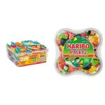 Haribo Coccodri, Caramelle Gommose, Gusto Frutta e alla Liquirizia- Circa 200 Pezzi & Polka Mix 500 g Party Box