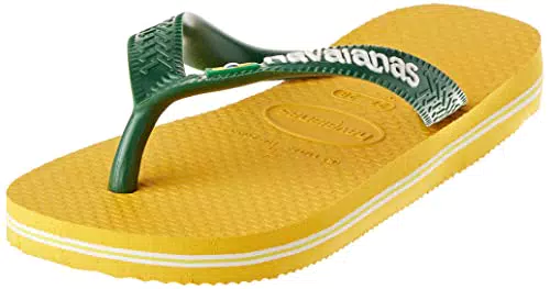 Havaianas Brasil Logo, Infradito Unisex - Bambini e ragazzi