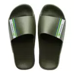 Havaianas Sandali unisex Brasil Slide, Verde, 6 UK Men/ 7 UK Women