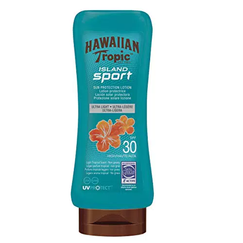 HAWAIIAN Tropic - Island Sport Spf 30 - Lozione Solare Protettiva - 180 Ml