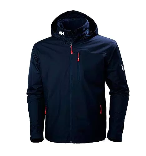 Helly Hansen Uomo Crew Hooded Midlayer Jacket, Blu, XS