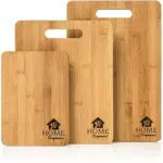 Home Organics Premium Biologico Tagliere Cucina. 3 set taglieri cucina. Perfetto per tritare carne
