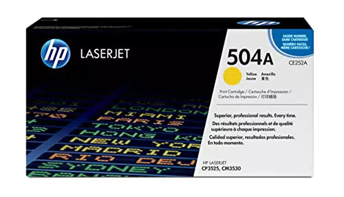 HP 504A CE252A, Cartuccia Toner Originale HP da 7000 Pagine
