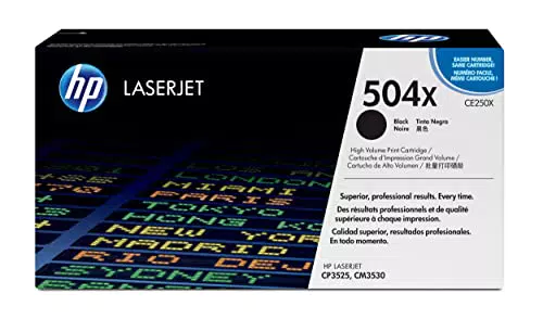 HP 504X CE250X, Cartuccia Toner Originale HP da 10500 Pagine