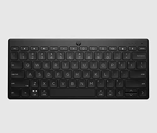 HP - PC Tastiera 350 Wireless e Bluetooth, Connesione Multi-dispositivo