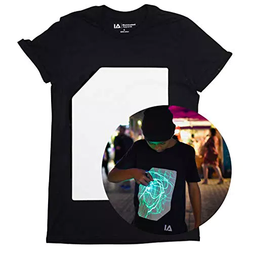 Illuminated Apparel T-Shirt Fluorescente Interattiva