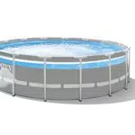 Intex 4.27m x 1.07m Prism Frame Clearview Premium Pool Set