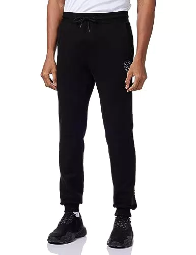 Jack And Jones Uomo Shark Pantaloni Comodi Leggeri Sportivi Nero XL