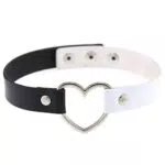 Jewelry delle Ragazze delle Donne del Cuore della Lega Choker del Cuore della cavità Punk Collana Party Club Femminile Collare Collo Tailixing
