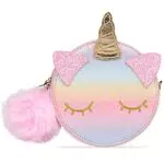 Jolintek Borsa Tracolla Bambina, Unicorno Borsetta Bambina