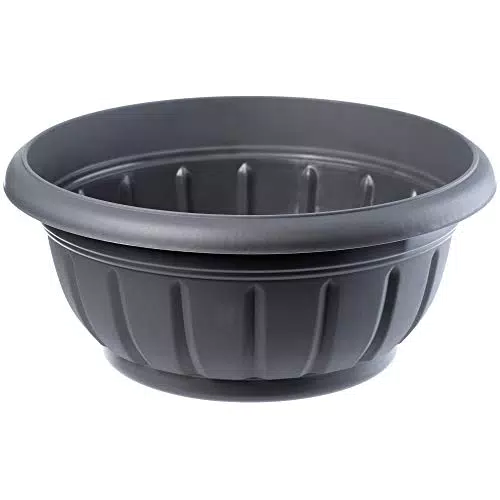 KADAX Flower Bowl, ciotola di piantagione rotonda, piantatrice di plastica