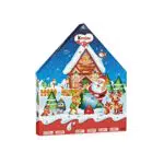 Kinder Chalettone - Calendario Avvento 2023, 30 Cioccolatini e Snack Assortiti Kinder