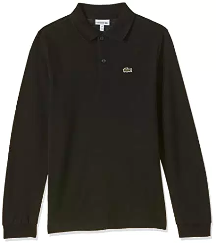 Lacoste PJ8915 Polo, Nero, 16 Anni Bambino