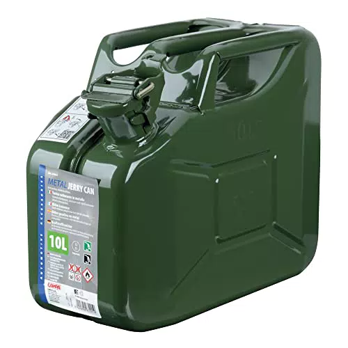 Lampa 67001 Tanica Carburante Tipo Militare in Metallo - 10 L