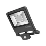 LEDVANCE Endura Flood Proiettore da Esterno con Sensore Nero 50W Luce Naturale 4000K