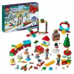 LEGO 41758 Friends Calendario dell'Avvento 2023, 24 Regali a Sorpresa Incluse Mini Bamboline di Leo e Autumn e 8 Animali Domestici