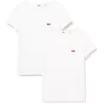 Levi's 2pack Crewneck Tee 2 Pack Tee White +, T-shirt Donna