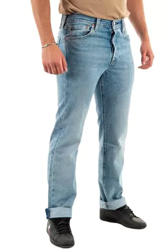 Levi's 501 Original Fit, Jeans Uomo, Blu