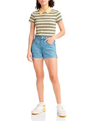 Levi's 501 Original Short, Pantaloncini, Donna, Blu
