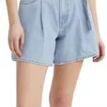 Levi's BELTED SHORT WB, Pantaloncini Da donna, LIVING LEGEND