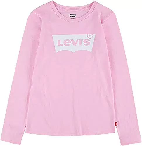 Levi's Lvg Sportswear Logo Tee Bambine e Ragazze, Blu Pastello