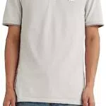 Levi's Slim Housemark Polo Maglietta, Quarter Tipping Quiet Gray