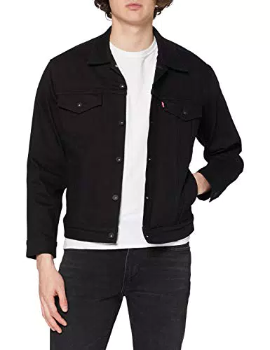 Levi's The Trucker Giacca Uomo, Dark Horse, S