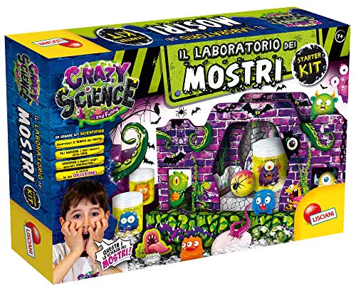 Lisciani Giochi - Crazy Science La Fabbrica dei Mostri Il Tempio Gioco per Bambini