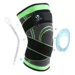 LOEYE Ginocchiera Sportiva Professionale a Compressione per Uomo e Donna