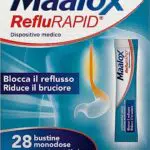 Maalox Reflurapid, Maalox Reflusso, 28 Bustine Monodose
