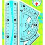 Mapped 244069 Mini kit righe, squadre e goniometro,