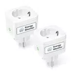 Meross Presa Smart Bluetooth con Monitoraggio Consumi, 2 pezzi