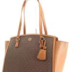 Michael Kors Lg Tz Tote, Borsa Donna, Brn/Acorn, Taglia unica