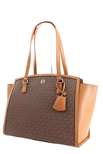 Michael Kors Lg Tz Tote, Borsa Donna, Brn/Acorn, Taglia unica
