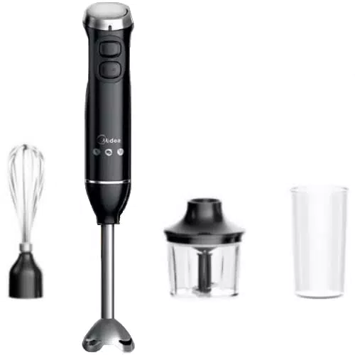 MIDEA MJ-BH6001W Frullatore ad Immersione con Accessori Multifunzione