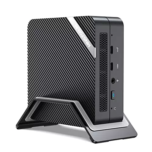 MINIS FORUM Mini PC UM773 LITE, AMD Ryzen 7 7735HS 8 Core aggiornabile 32GB DDR5/512GB SSD Mini computer desktop