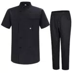 MISEMIYA - Giacca Cuoco Uomo - Giacca Cucina Uomo - Divisa Ristorante 8421B - 3XL
